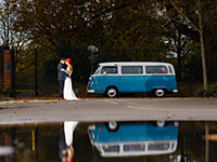 volkswagen campervan wedding hire company